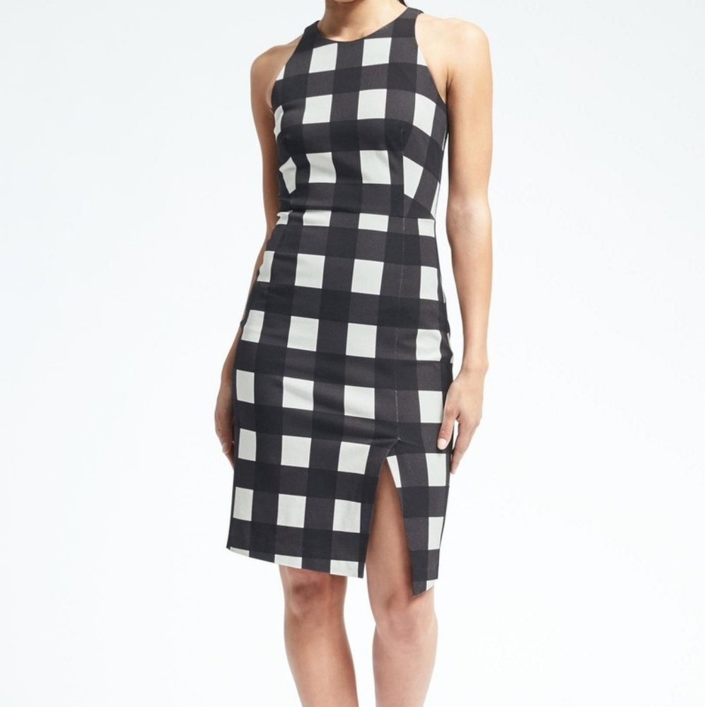 NWT Banana Republic Gingham Dress